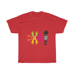 Five Toes Down Circle of Feet Unisex Tee
