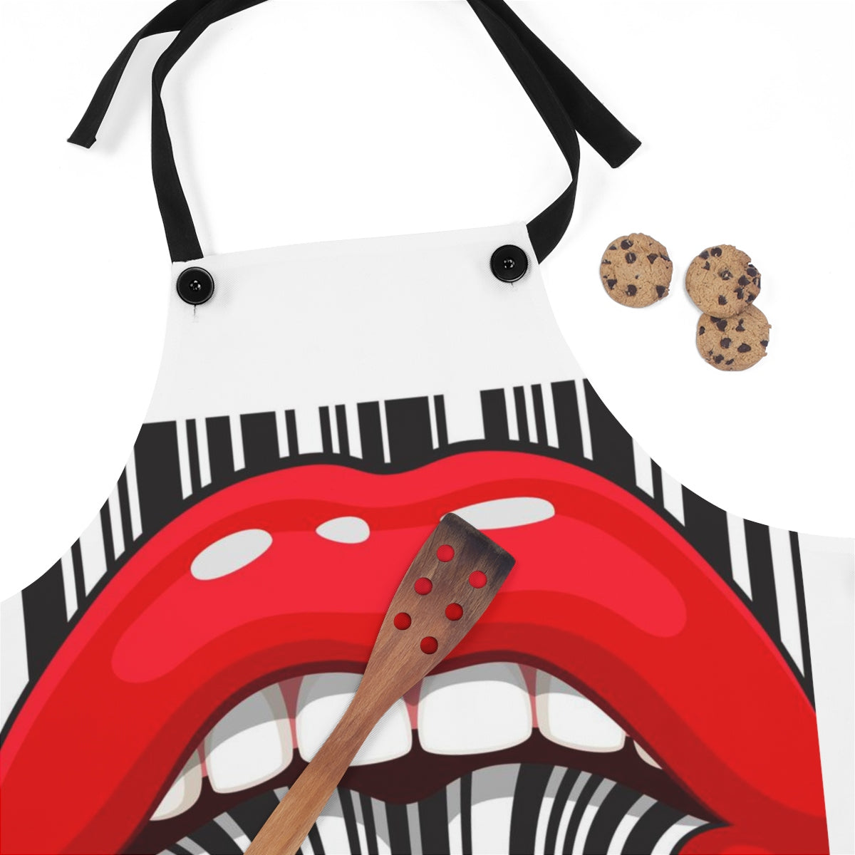 Five Toes Down Sexy Lips Apron