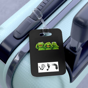 Five Toes Down Kermit Bag Tag