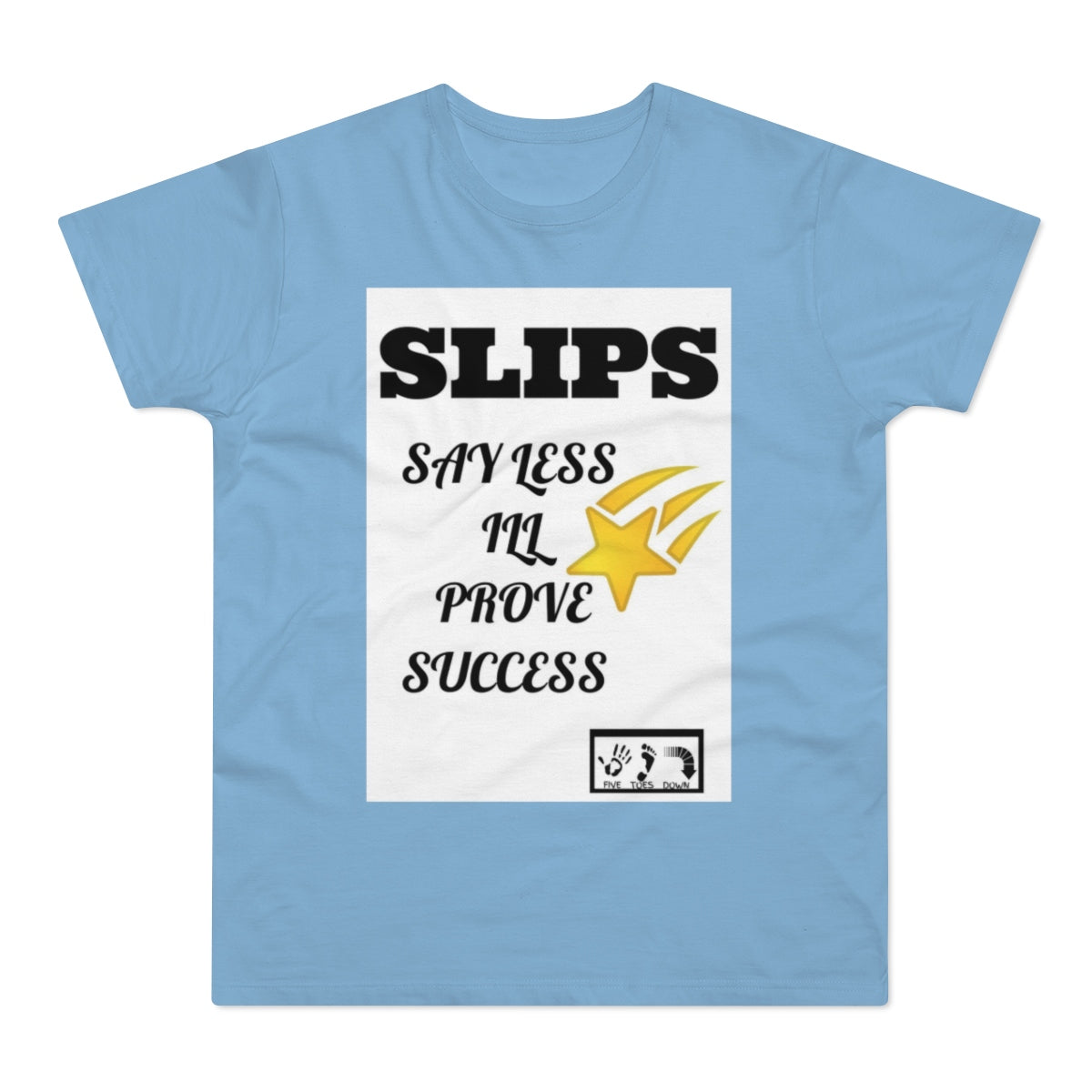 Five Toes Down Single Jersey Men's T-shirt SLIPS