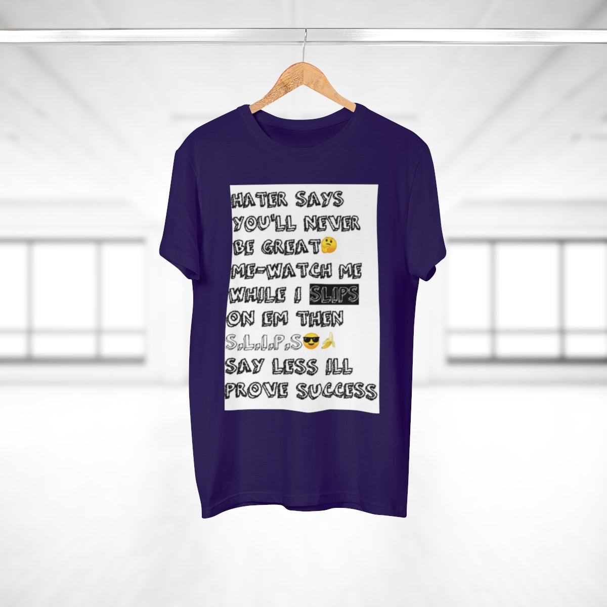 Five Toes Down Single Jersey Men's T-shirt Hater Says