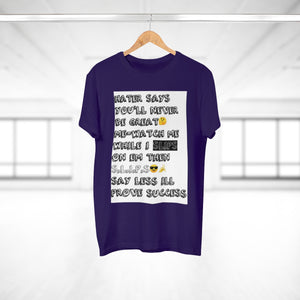 Five Toes Down Single Jersey Men's T-shirt Hater Says