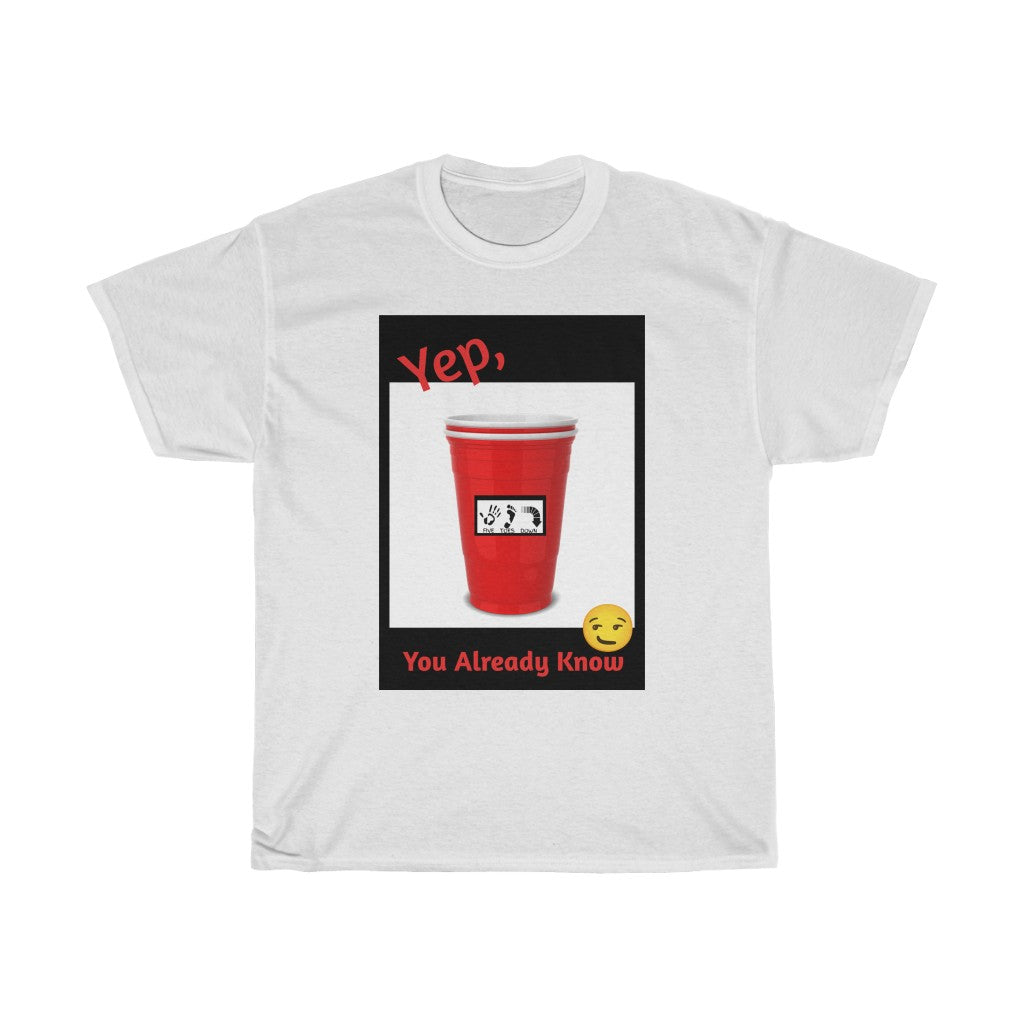 Five Toes Down Red Cup Unisex Tee