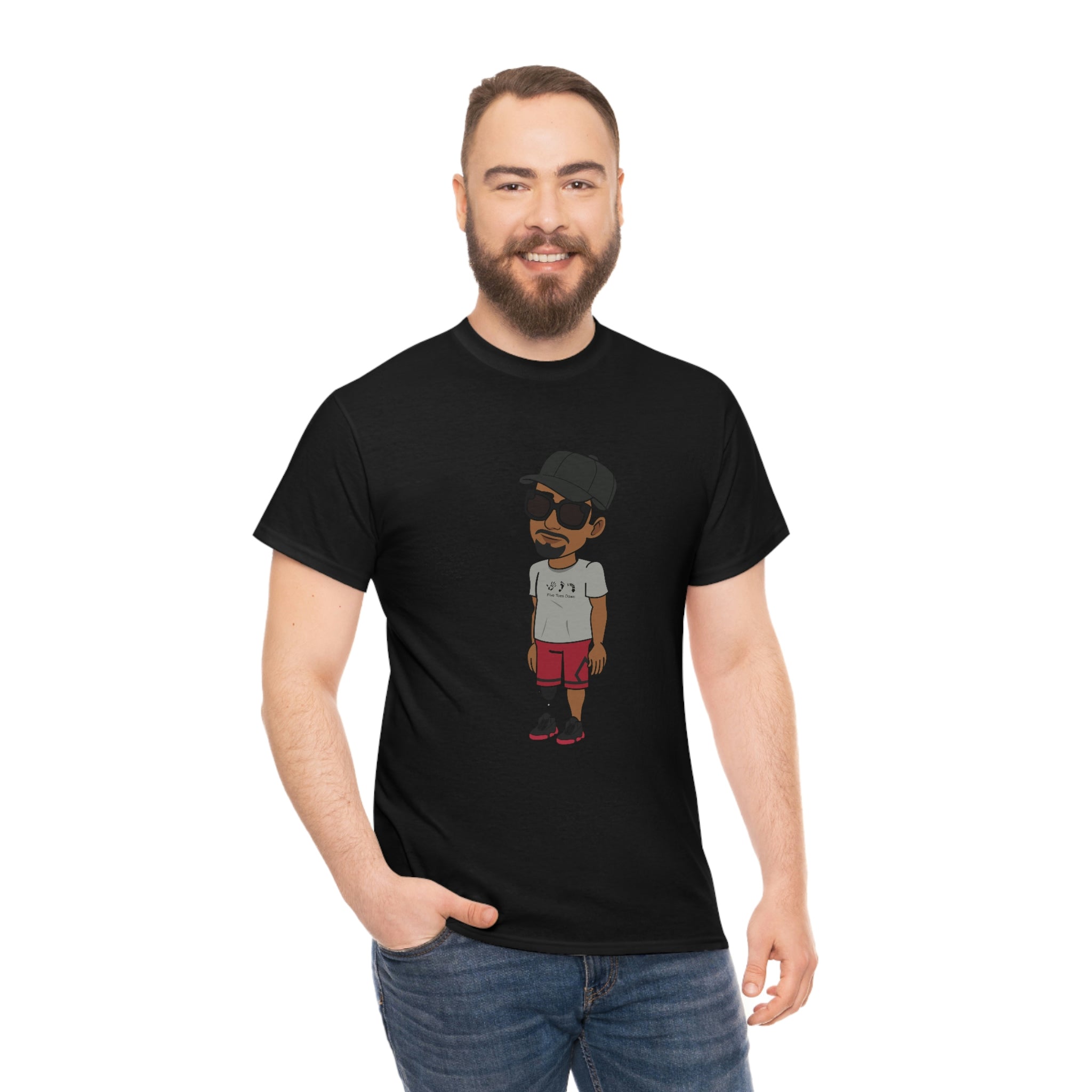 Five Toes Down Henry Unisex Tee