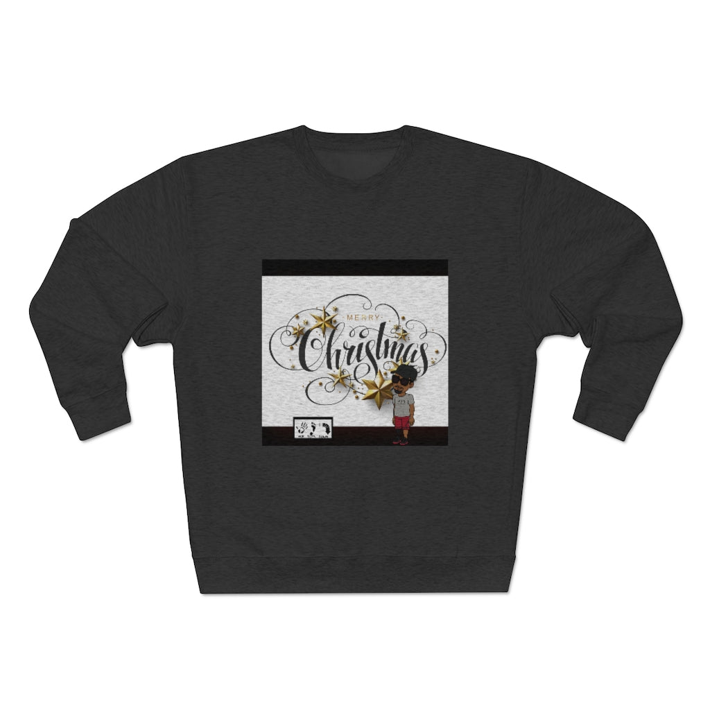 Five Toes Down Merry Christmas Unisex Sweatshirt/Blk