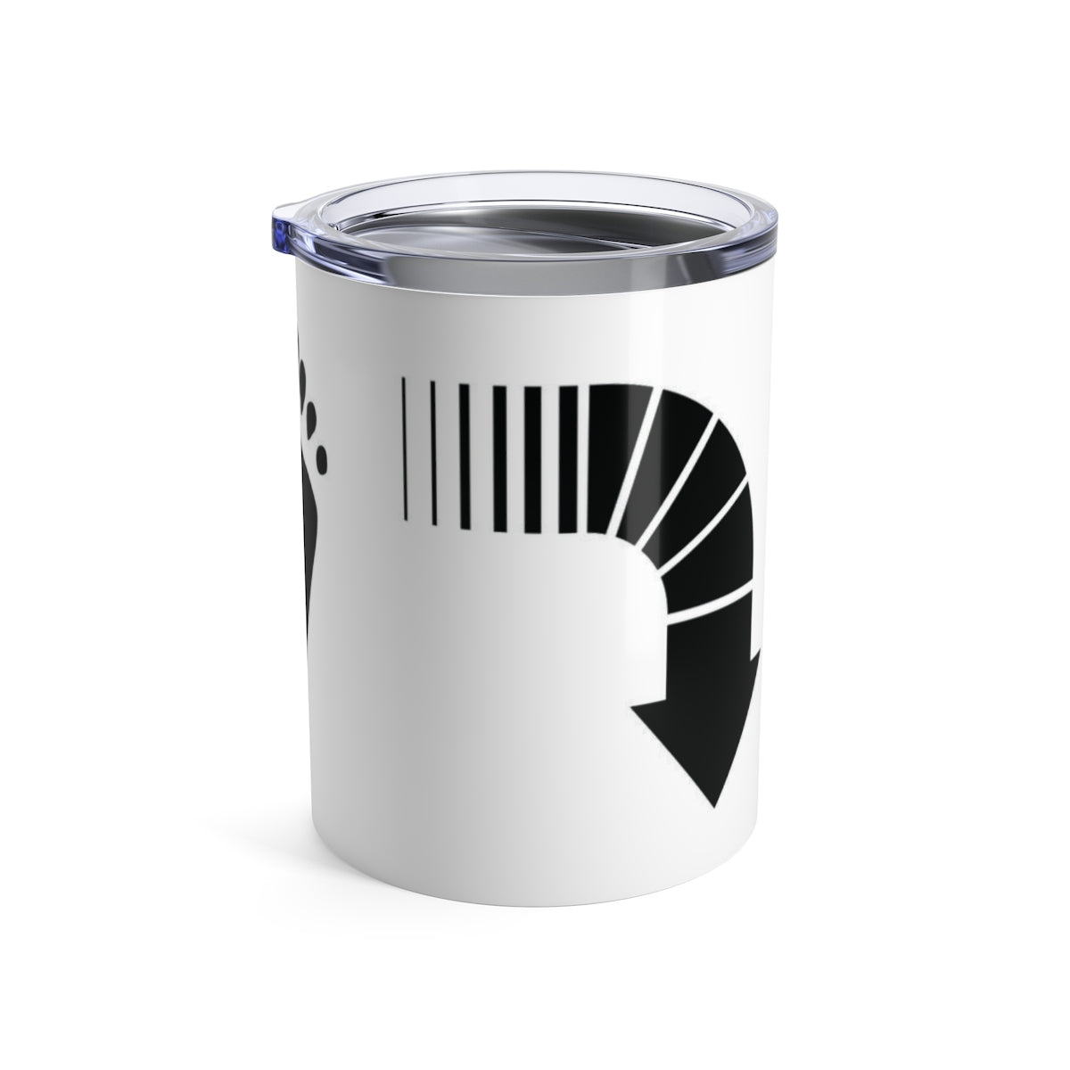 Five Toes Down Logo Tumbler 10oz
