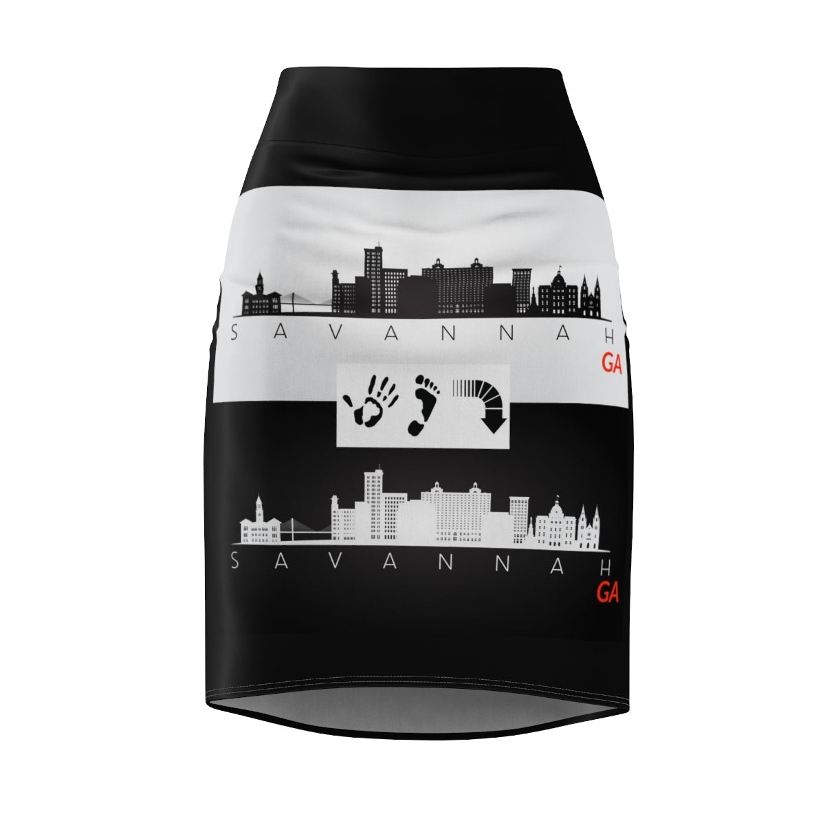 Five Toes Down Savannah Women's Pencil Skirt