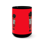 Five Toes Down Henry Black Mug 15oz