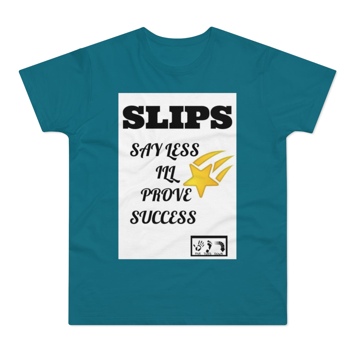 Five Toes Down Single Jersey Men's T-shirt SLIPS