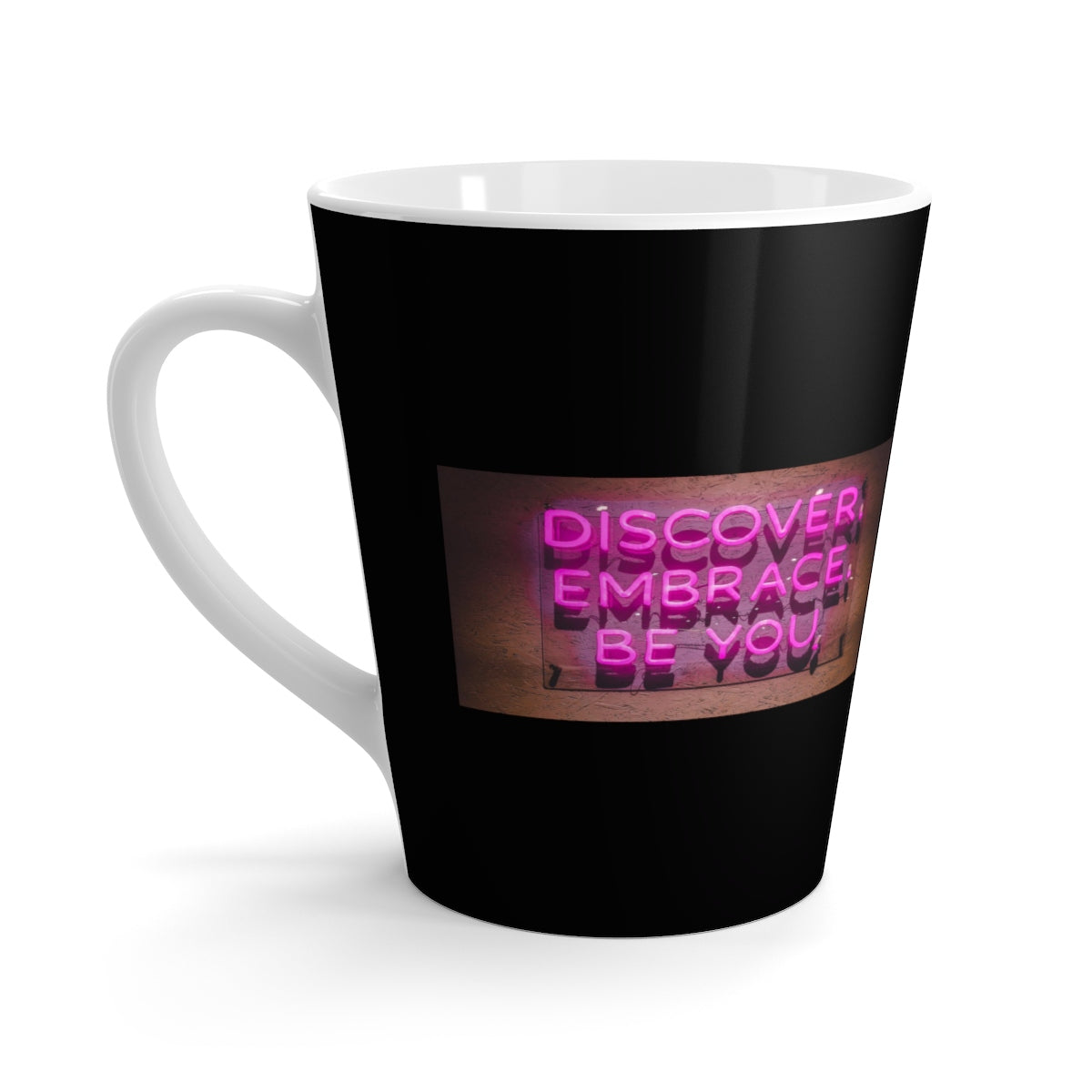 Five Toes Down Motivate Latte Mug