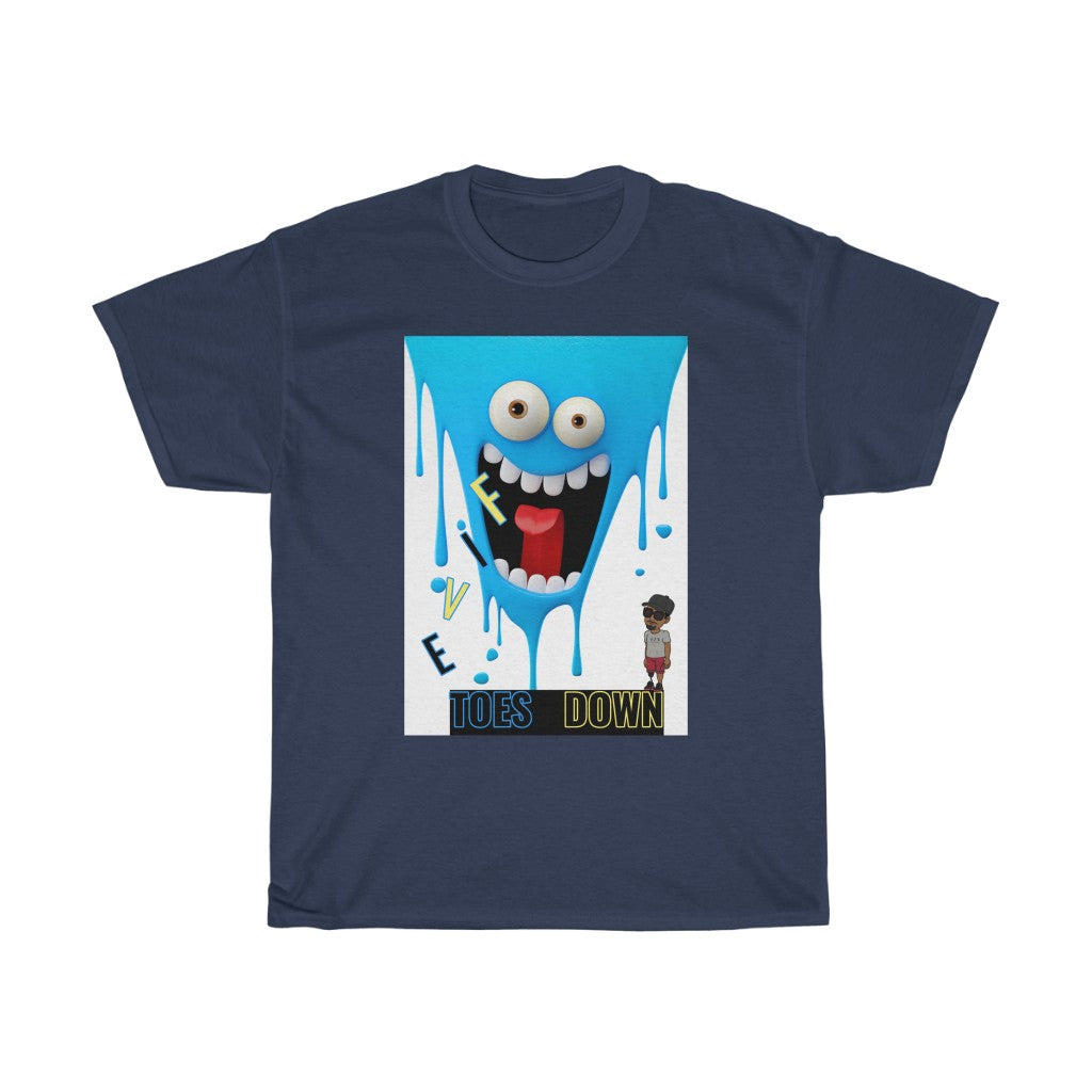 Five Toes Down Scream Unisex Tee