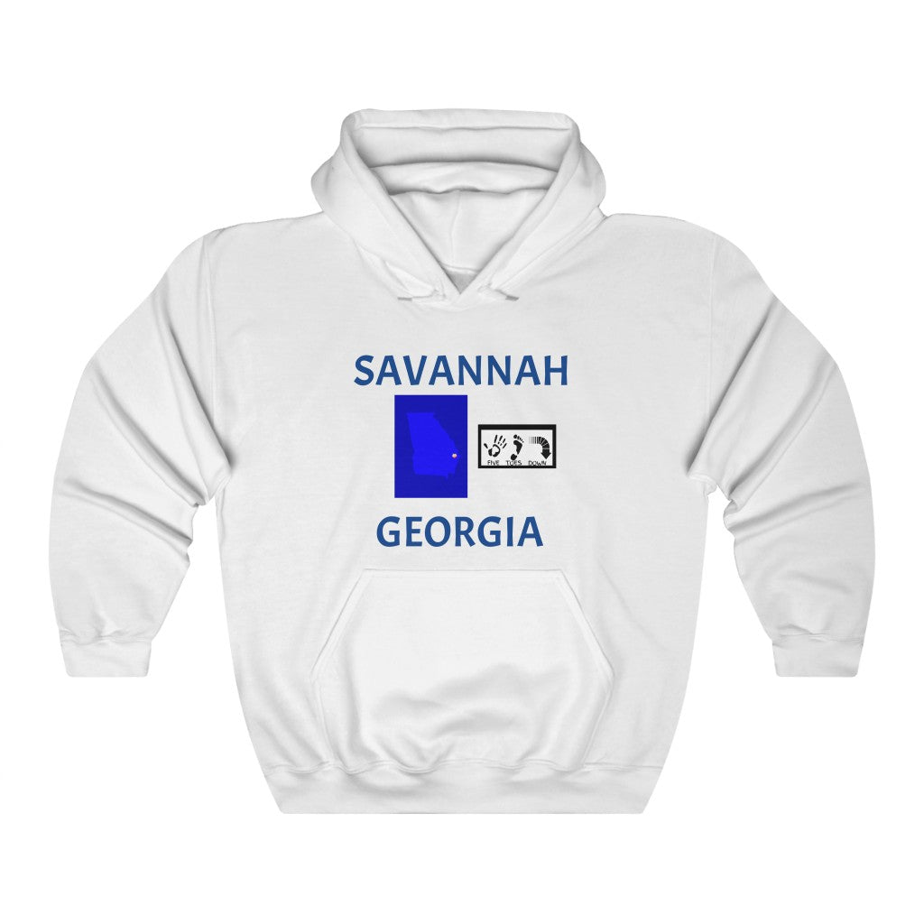 Five Toes Down Savannah Unisex Heavy Blend Hooded Sweatshirt