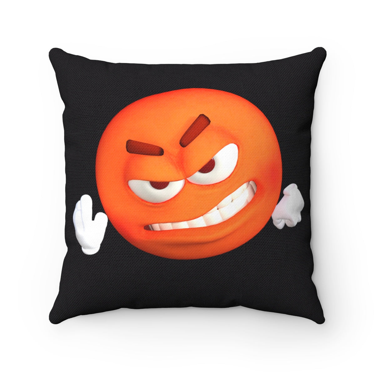 Five Toes Down Mood Spun Polyester Square Pillow