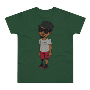 Five Toes Down Henry the Amputee Single Jersey Men's T-shirt