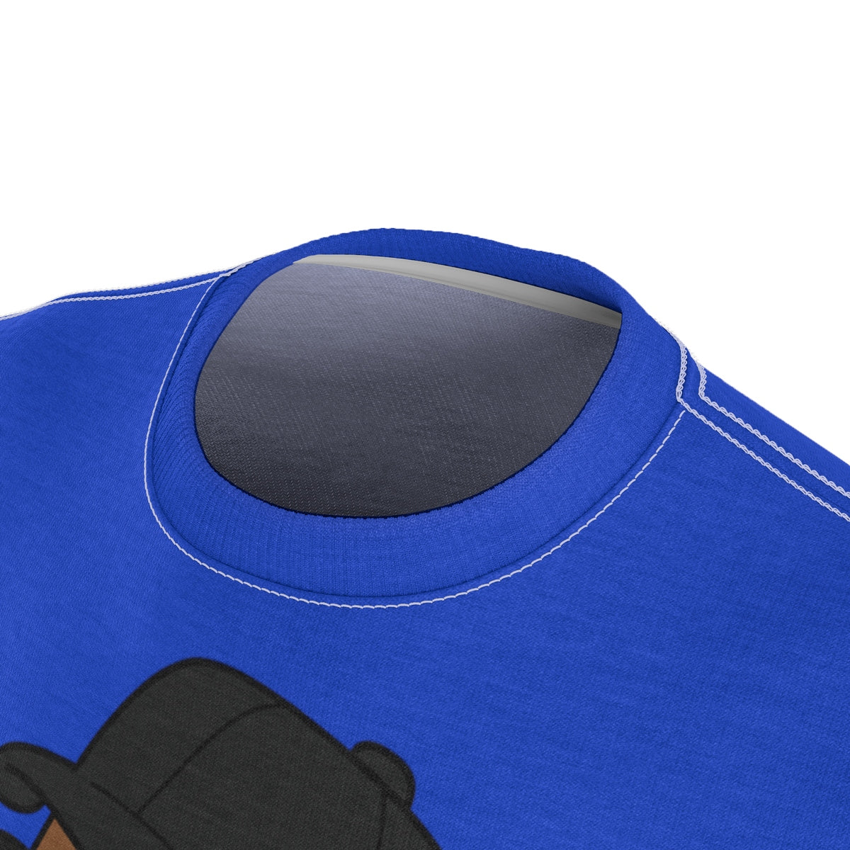 Five Toes Down Henry Unisex Cut & Sew Tee Blue