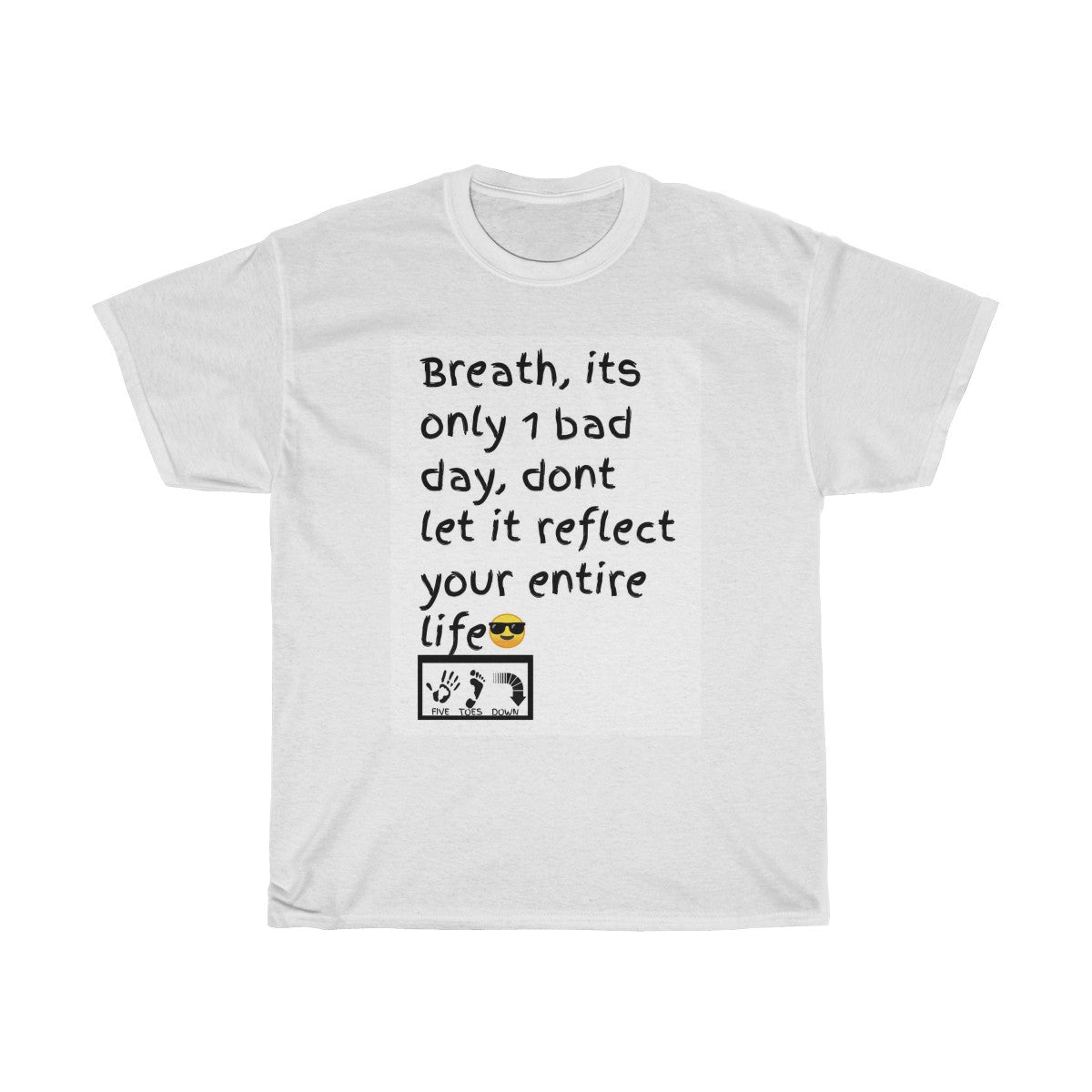 Five Toes Down Breath Unisex Tee