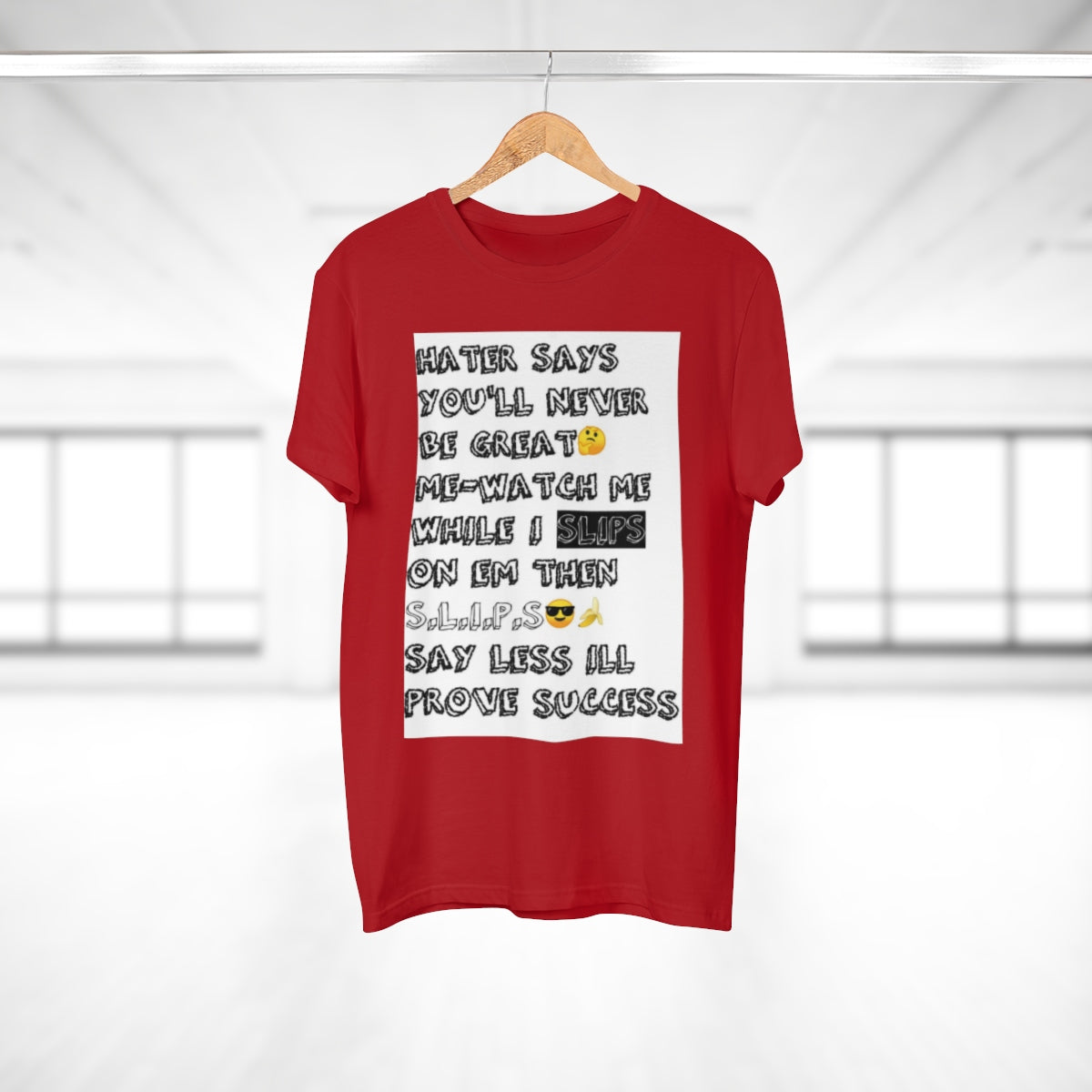 Five Toes Down Single Jersey Men's T-shirt Hater Says