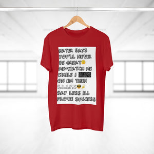 Five Toes Down Single Jersey Men's T-shirt Hater Says