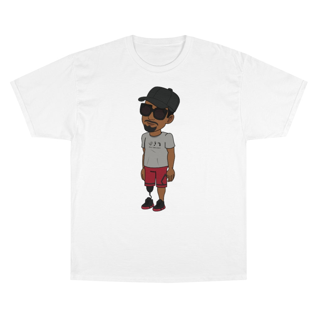 Five Toes Down Henry the Amputee Champion T-Shirt