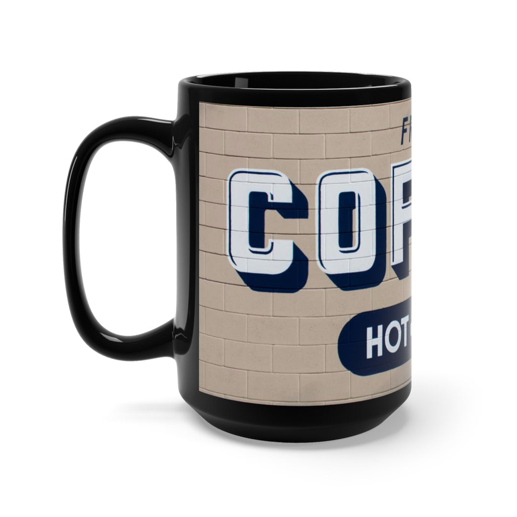 Five Toes Down Coffee Black Mug 15oz