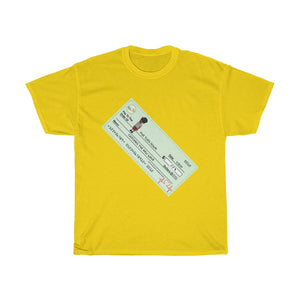 Five Toes Down Check Unisex Tee