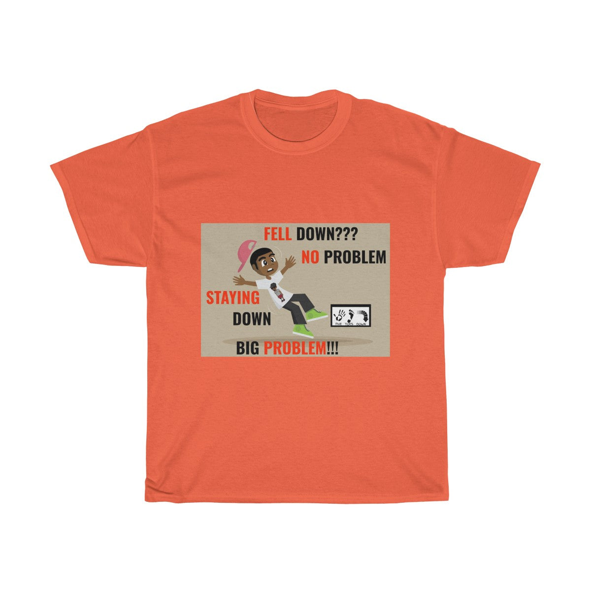 Five Toes Down Fell No Problem Unisex Tee