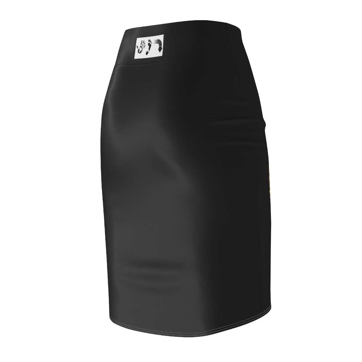 Five Toes Down SSS Women's Pencil Skirt Blk