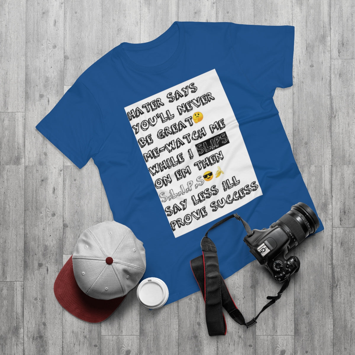 Five Toes Down Single Jersey Men's T-shirt Hater Says
