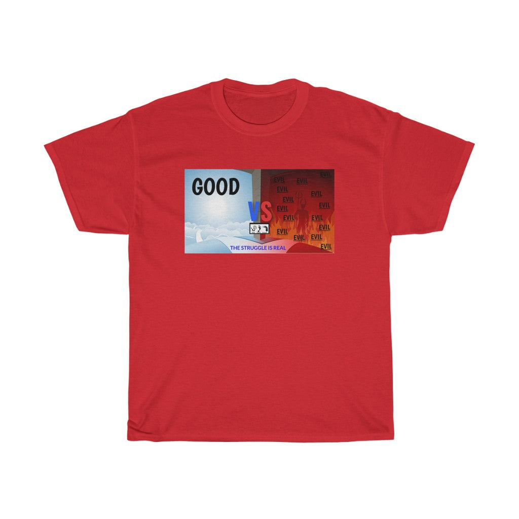 Five Toes Down Good vs Evil Unisex Tee