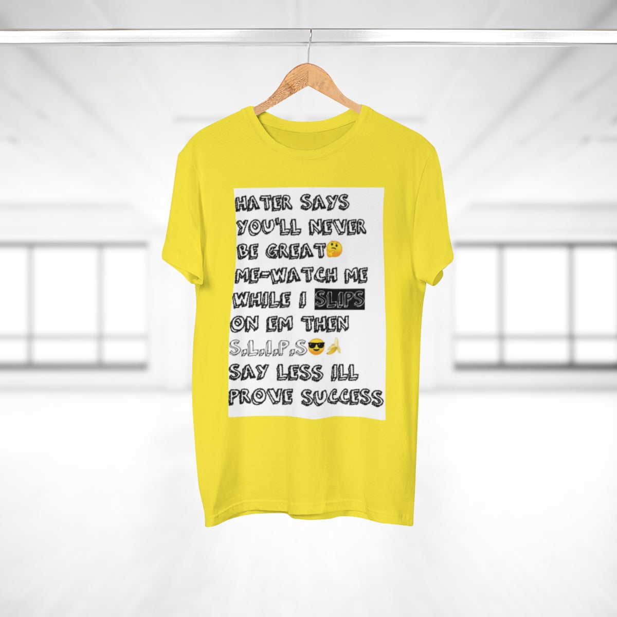 Five Toes Down Single Jersey Men's T-shirt Hater Says