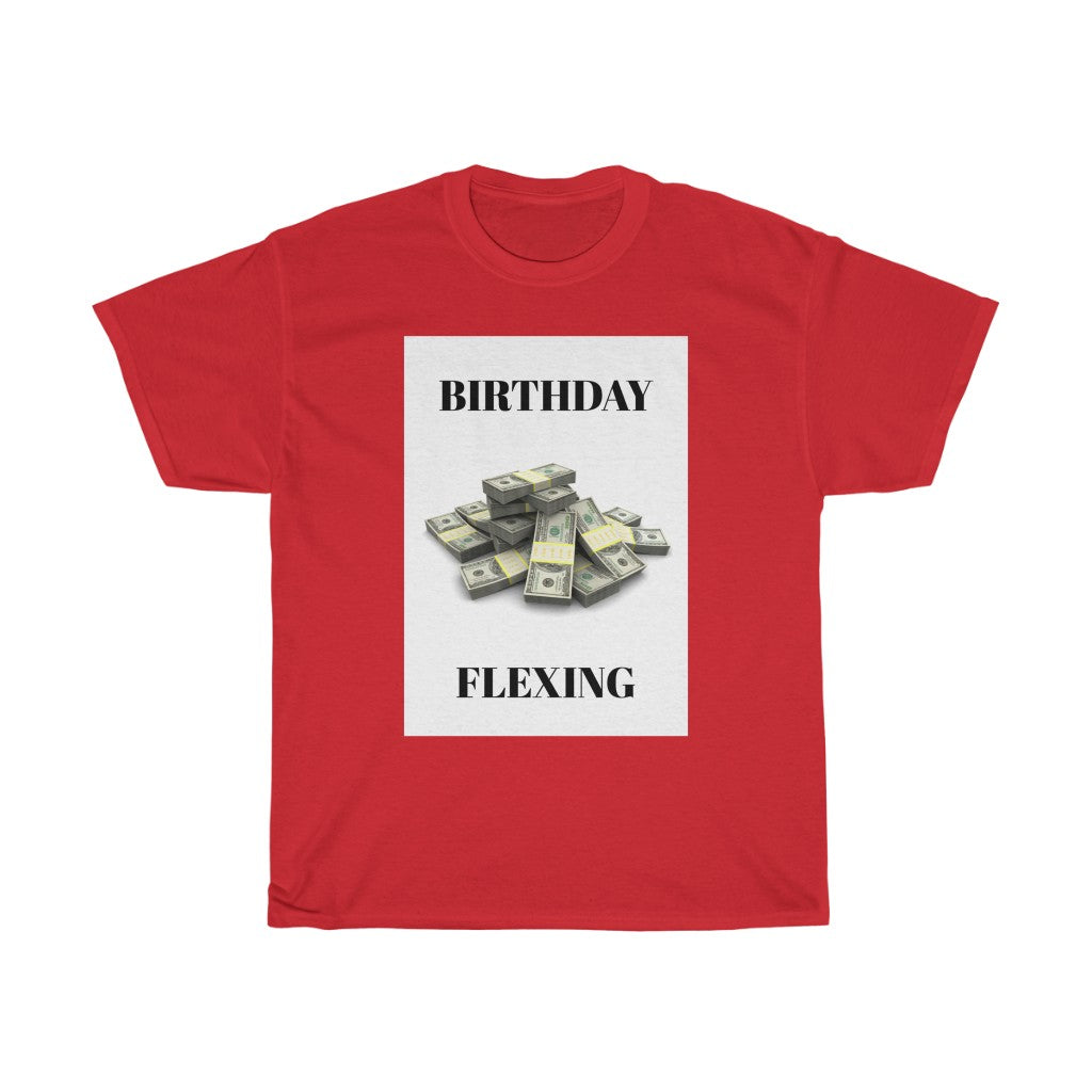 Five Toes Down Flexing Birthday Tee