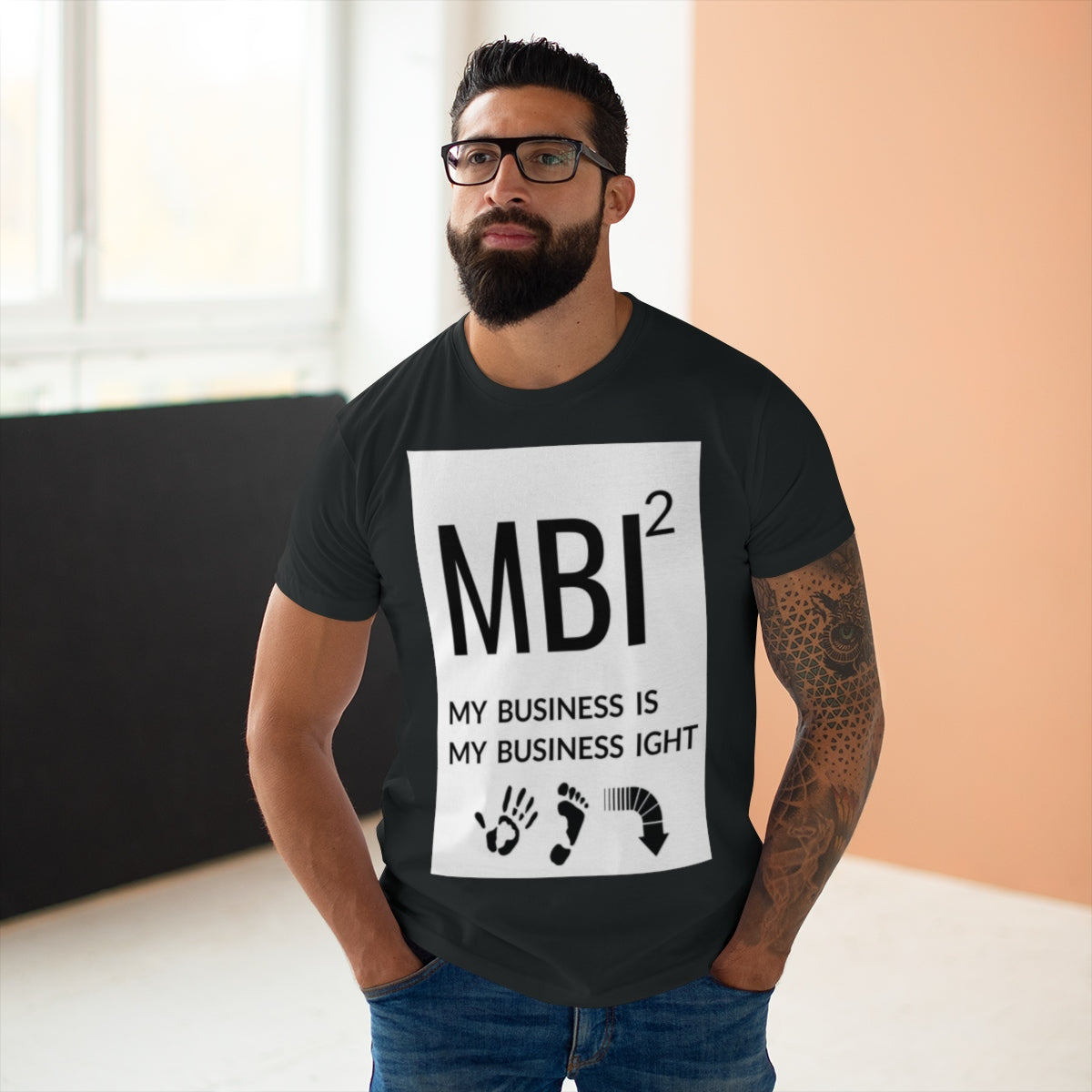 Five Toes Down MBI Single Jersey Men's T-shirt