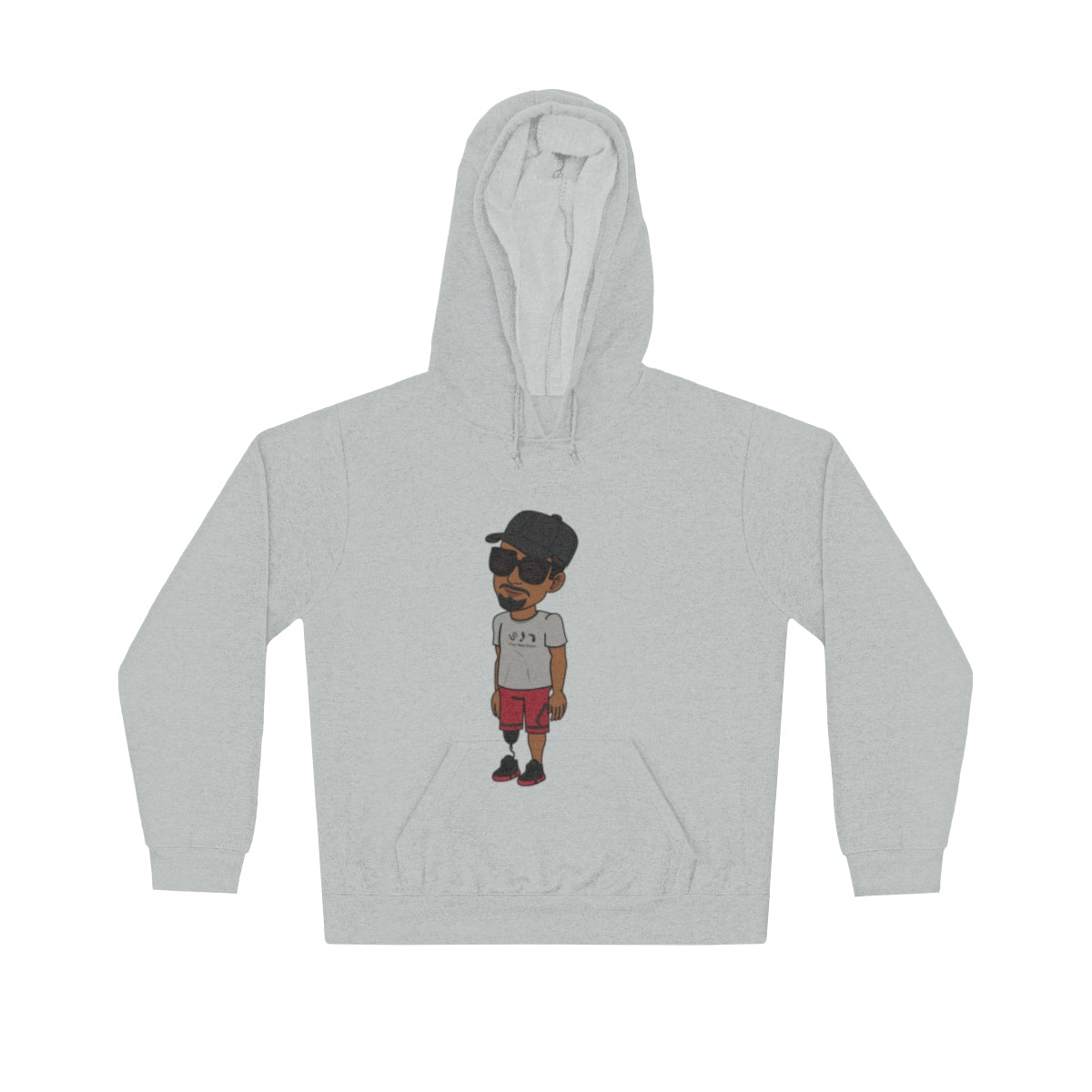 Five Toes Down Henry Amputee Unisex Lightweight Hoodie