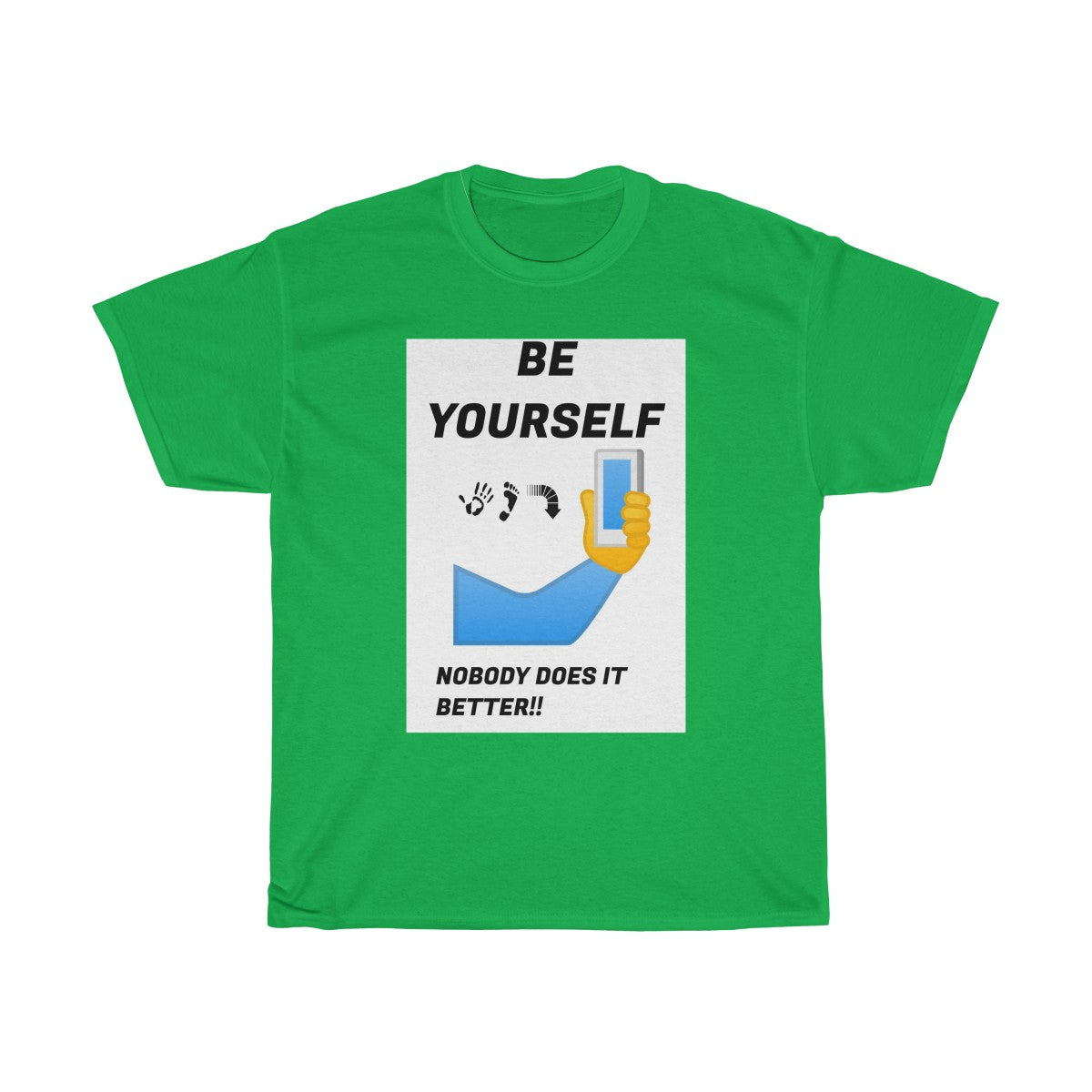 Five Toes Down Be Yourself Unisex Tee