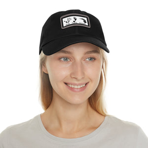 Five Toes Down Logo Hat with Leather Patch