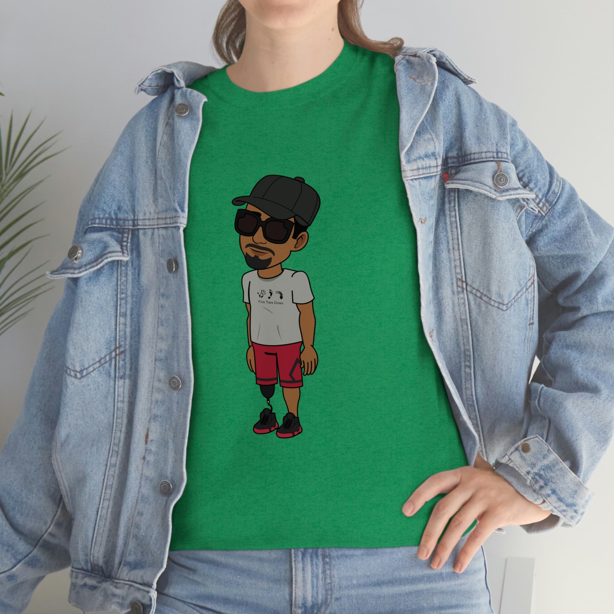 Five Toes Down Henry Unisex Tee