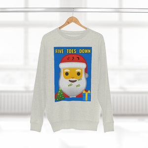 Five Toes Down Santa Unisex Sweatshirt