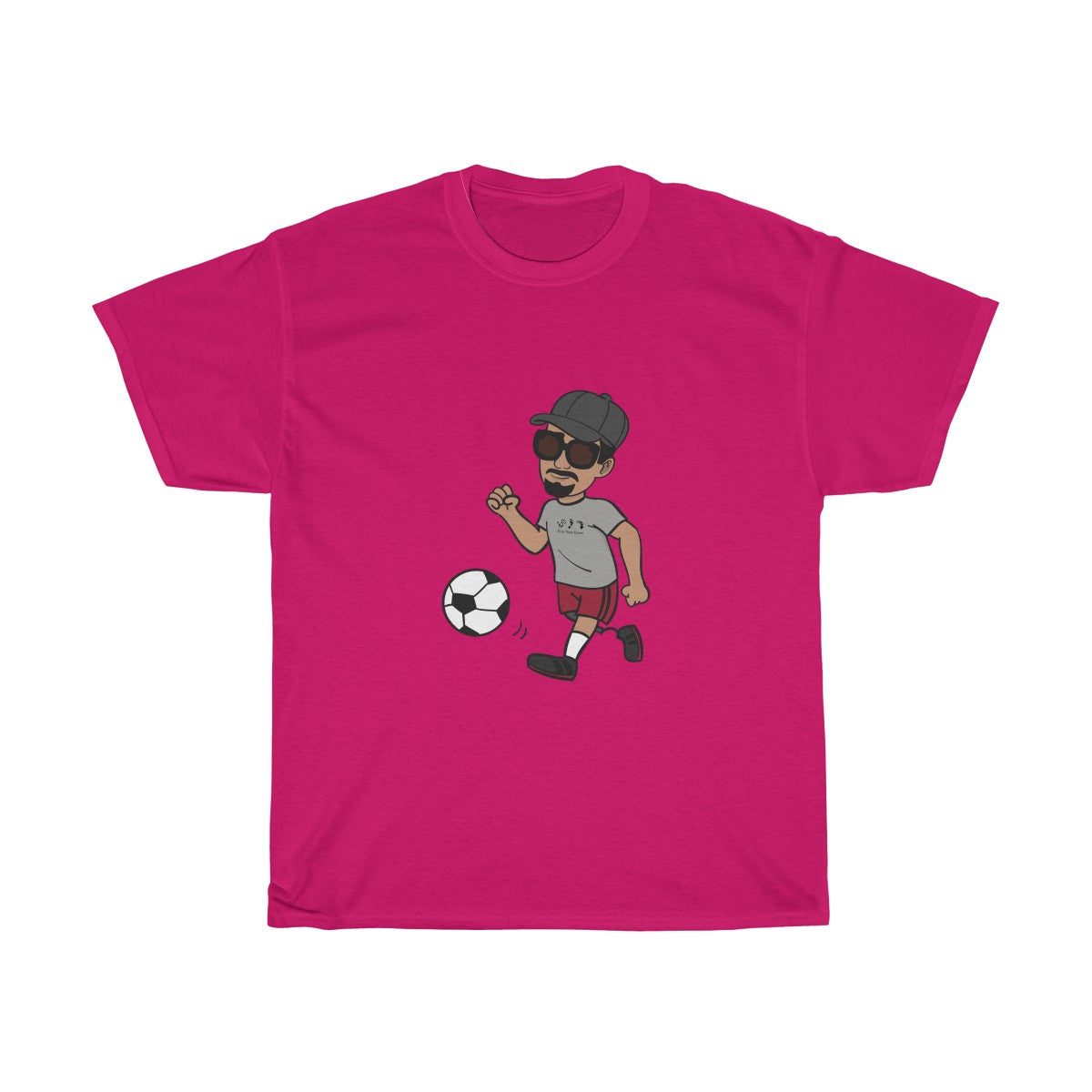Five Toes Down Henry Soccer Unisex Tee