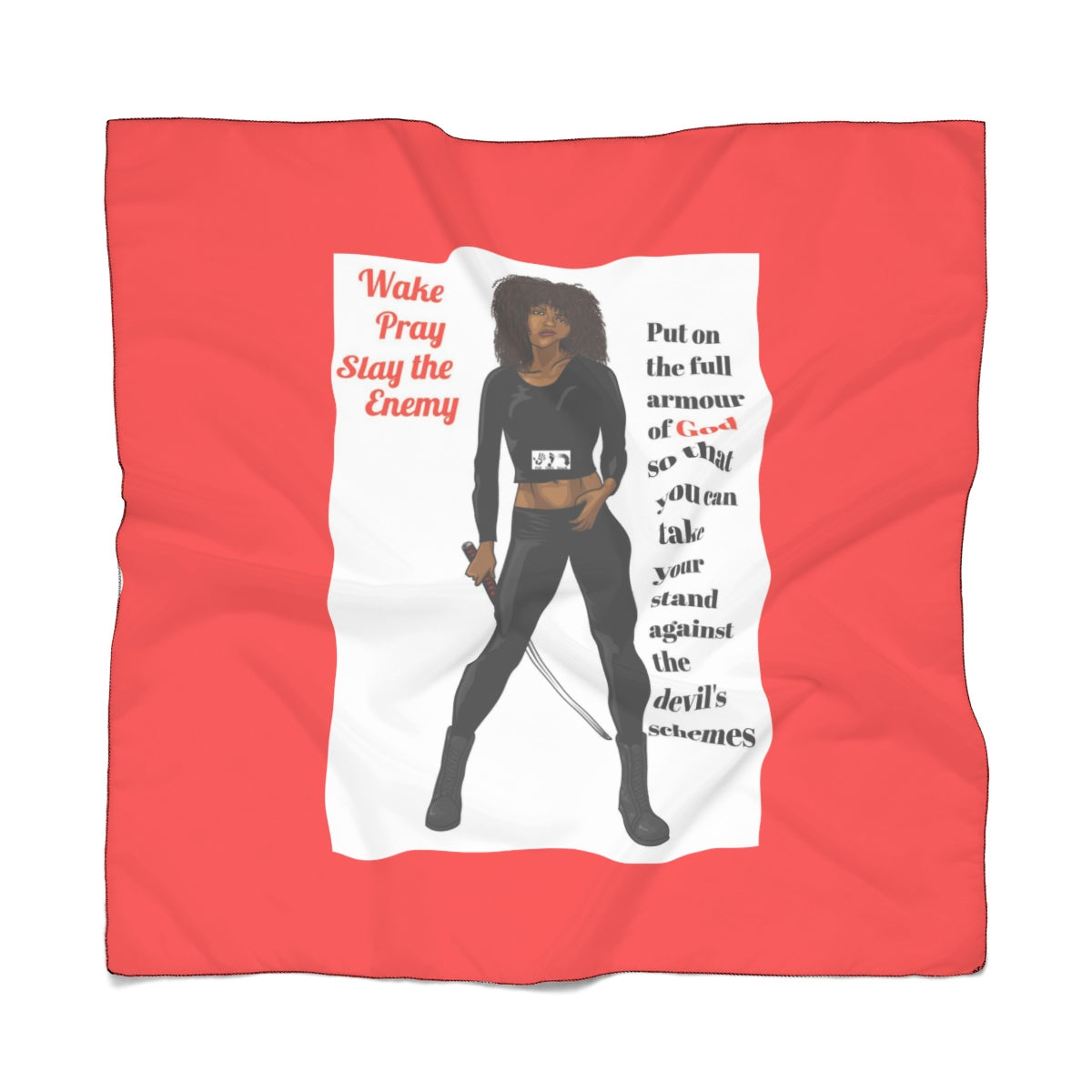 Five Toes Down Wake, Slay Poly Scarf