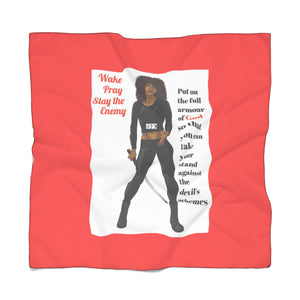 Five Toes Down Wake, Slay Poly Scarf
