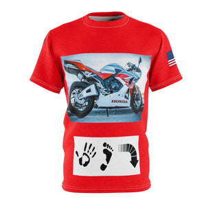Five Toes Down 10/30 Unisex Cut & Sew Tee
