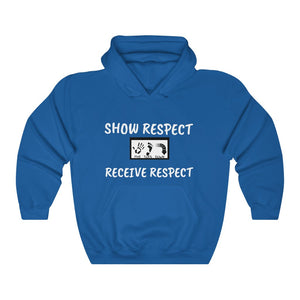 Five Toes Down Show Respect Unisex Heavy Blend Hooded Sweatshirt