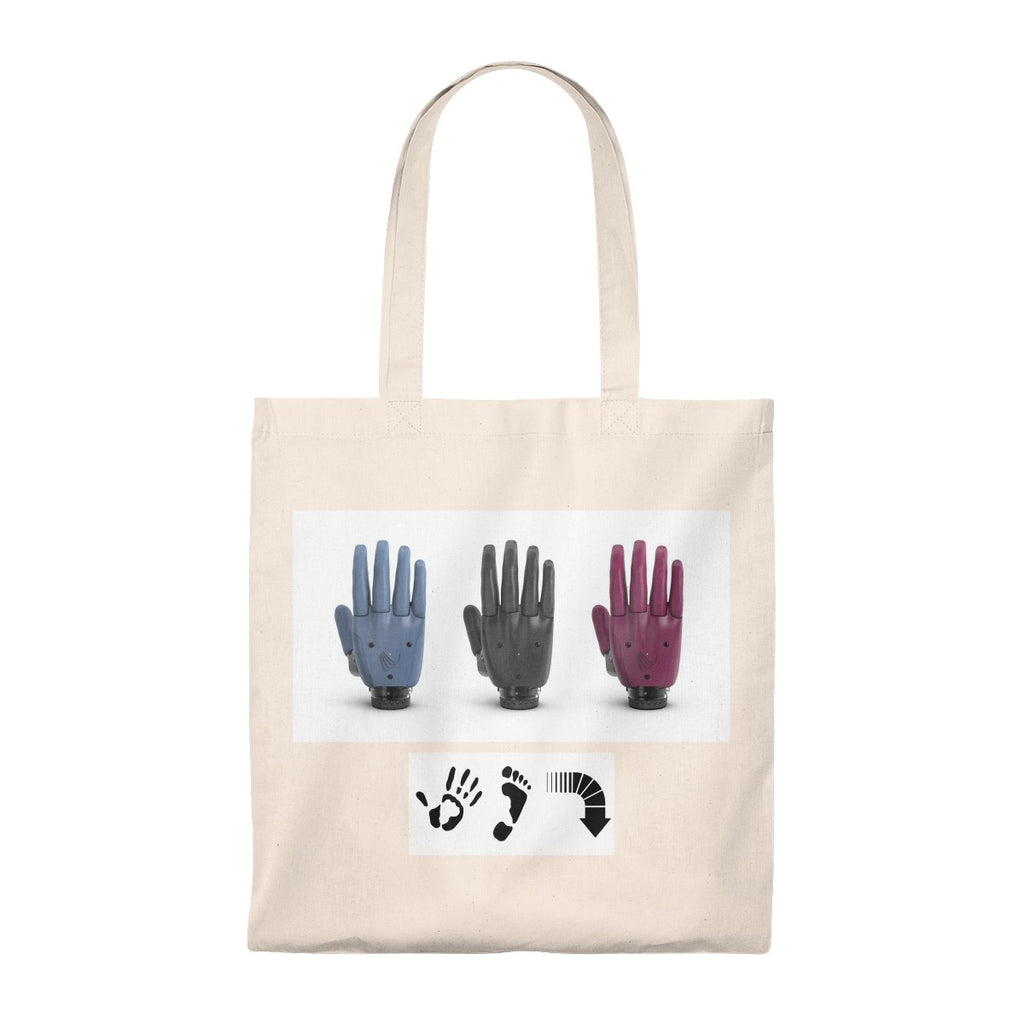 Five Toes Down Hands Tote Bag - Vintage