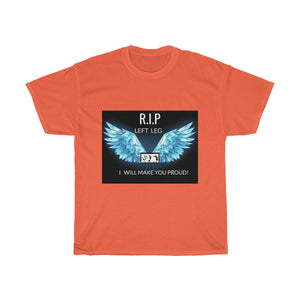 Five Toes Down R.i.p Left Leg Unisex Tee