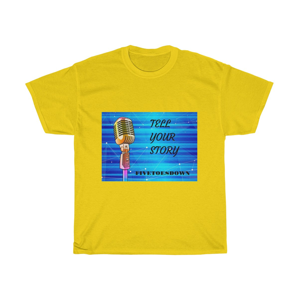 Five Toes Down Mic Check Unisex Tee