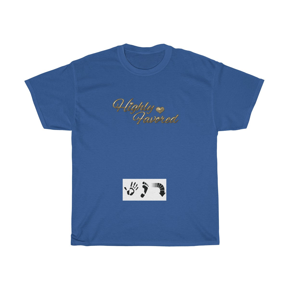 Five Toes Down Highly Favored Unisex Tee