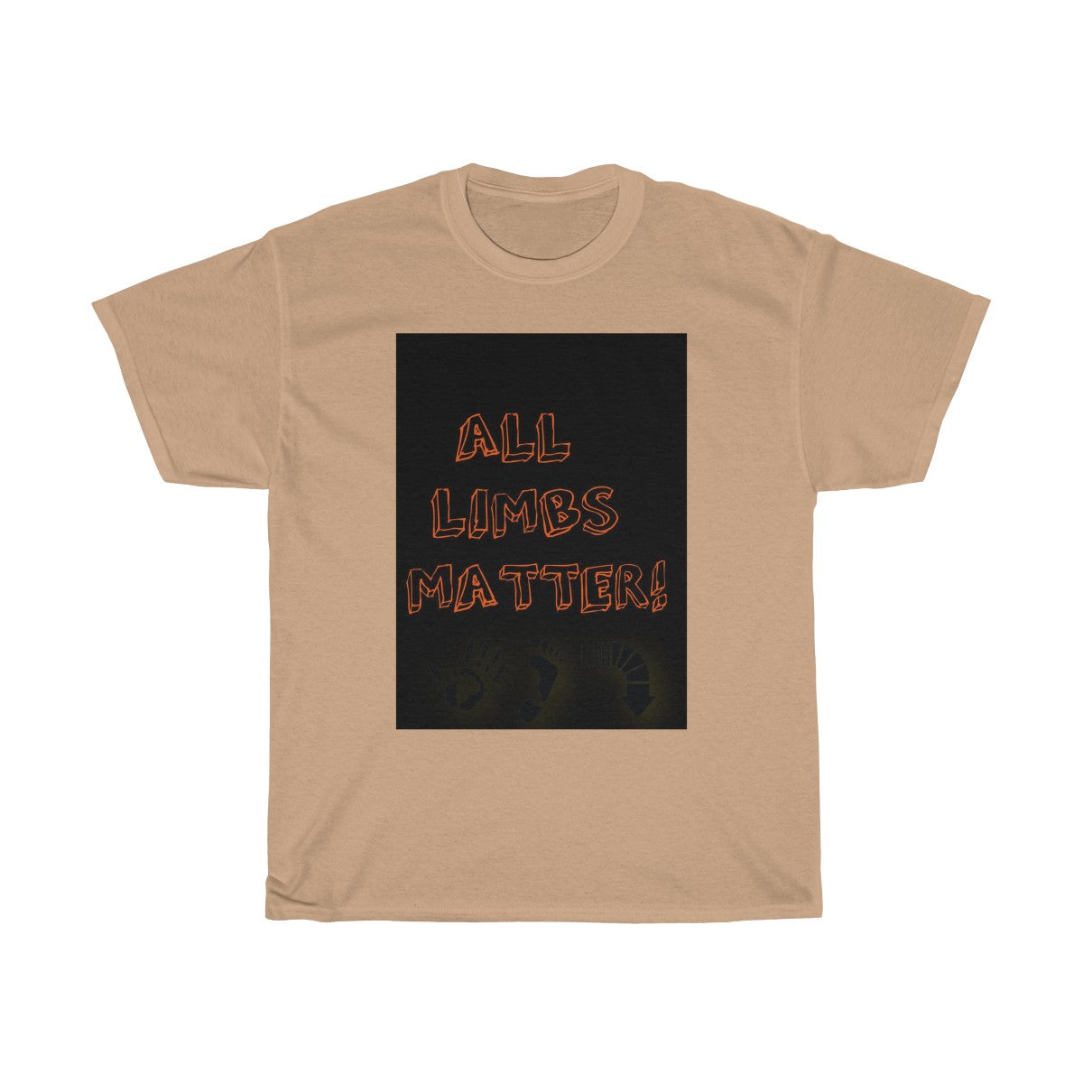Five Toes Down All Limbs Matter Unisex Tee