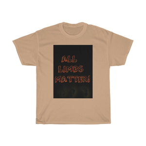 Five Toes Down All Limbs Matter Unisex Tee