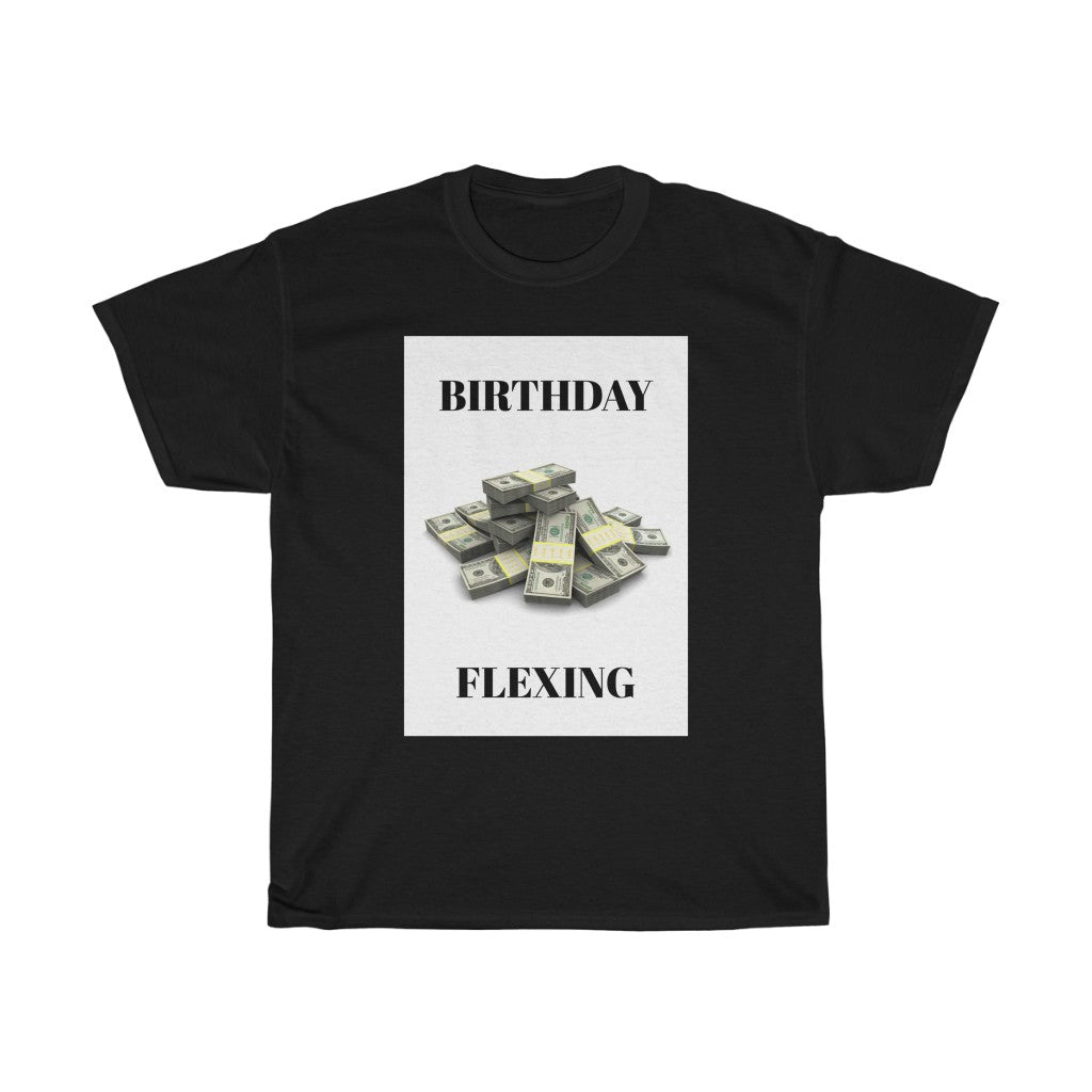 Five Toes Down Flexing Birthday Tee