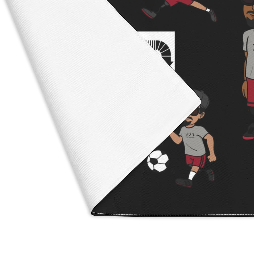 Five Toes Down Henry the Amputee Placemat